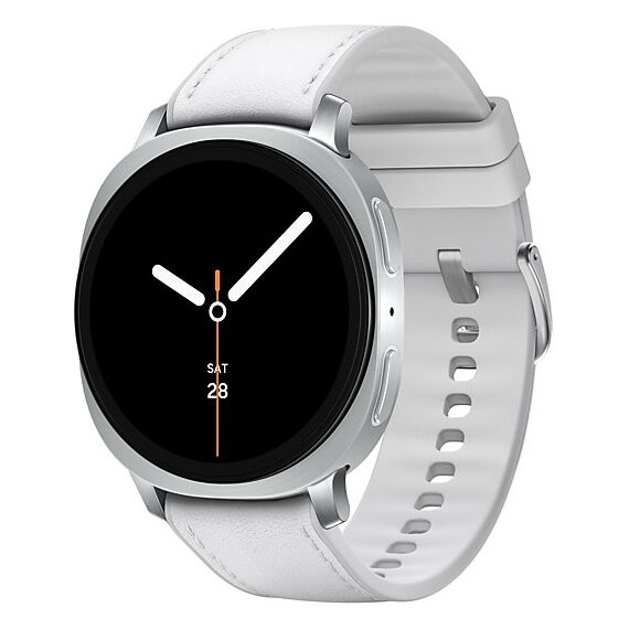 Galaxy Watch8 | 44 мм | 4G LTE | Silver | Hybrid/White | S/M/L, Размер ремешка : S/M/L, Тип ремешка : Hybrid, Размер корпуса : 44 мм, Подключение часов : Bluetooth / Wi-Fi + 4G LTE, Цвет ремешка: White, Цвет: Silver